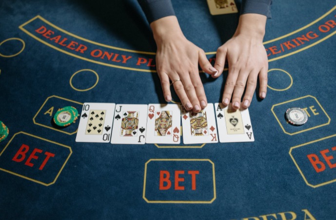 playing in a casino